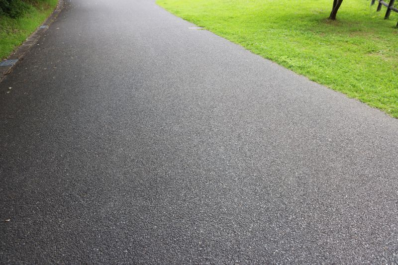 Asphalt Curb Installation in Spring